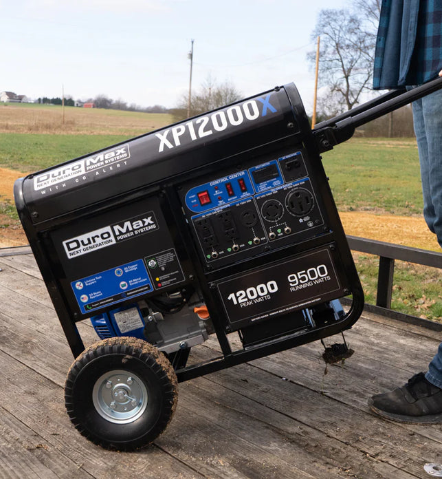 12,000 Watt Gasoline Portable Generator w/ CO Alert