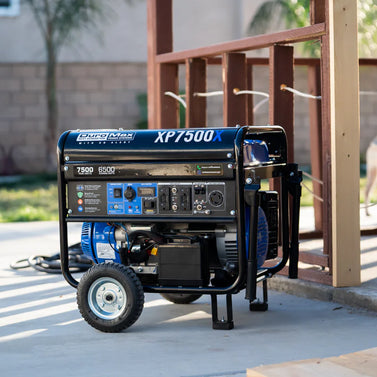 7,500 Watt Dual Fuel Portable Generator w/ CO Alert