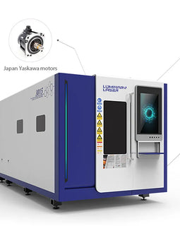 5'x10' 6kw Fiber Laser Enclosured w/ Shuttle Table
