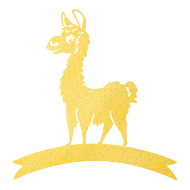 Kids Llama Decor