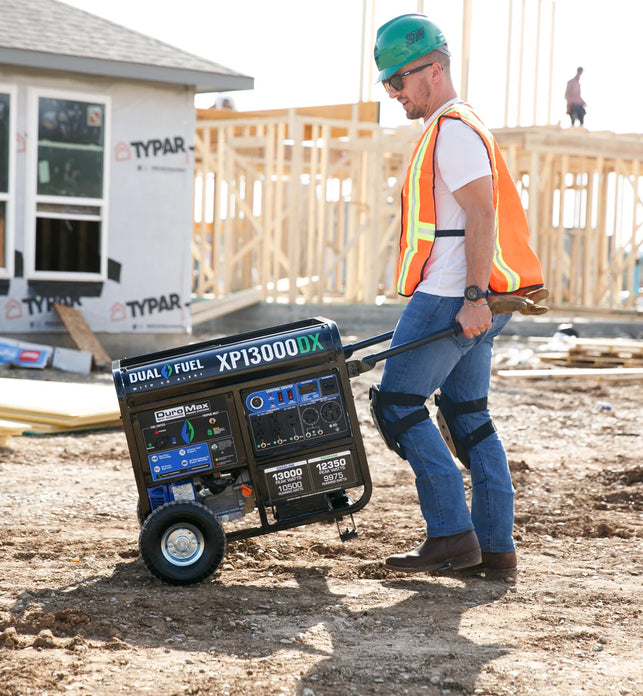 13,000 Watt Dual Fuel Portable Generator w/ CO Alert