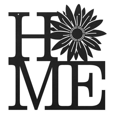 Home Sunflower Metal Signs