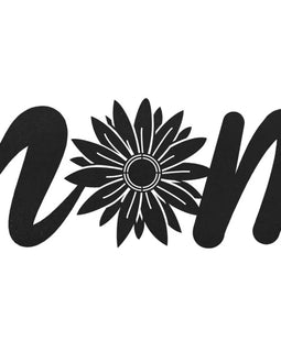 Mom Sunflower Metal Home Decor