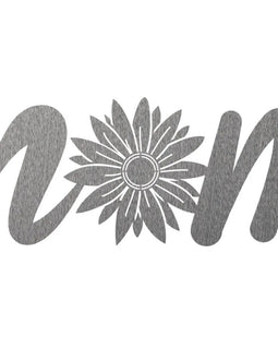 Mom Sunflower Metal Home Decor