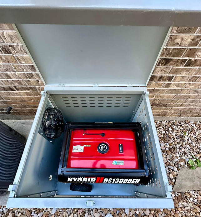 Portable Generator Enclosure 13,000Watt and below – Merica Metal Worx