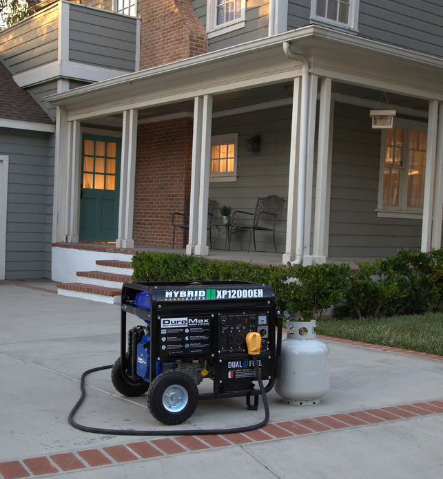 12,000 Watt Dual Fuel Portable Generator