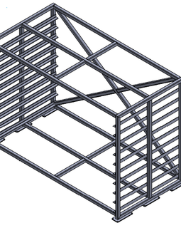 5x10 Sheetmetal Storage Rack Digital Download