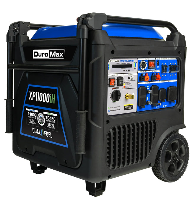 11,000 Watt Portable Dual Fuel Inverter Generator w/ CO Alert