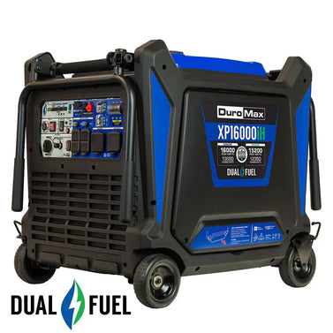 DuroMax XP16000iH 16,000 Watt Dual Fuel Portable Inverter Generator w/ CO Alert