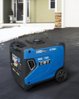 7,000 Watt Portable Dual Fuel Inverter Generator w/ CO Alert