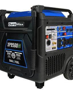 9,500 Watt Portable Dual Fuel Inverter Generator w/ CO Alert