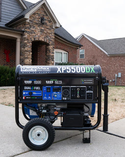 5,500 Watt Dual Fuel Portable Generator w/ CO Alert