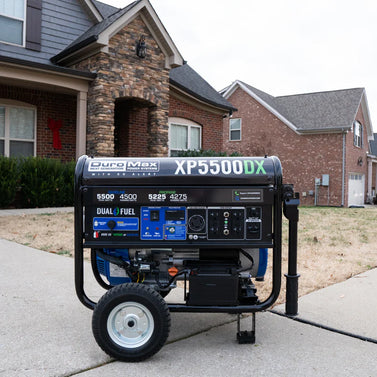 5,500 Watt Dual Fuel Portable Generator w/ CO Alert