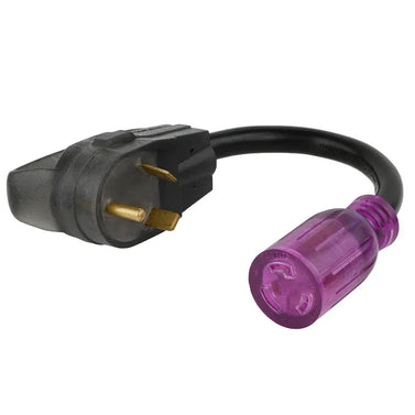 Reliance ACRV22 20A 125V Color Connect Adapter Cord TT-30 Plug L5-20 Connector