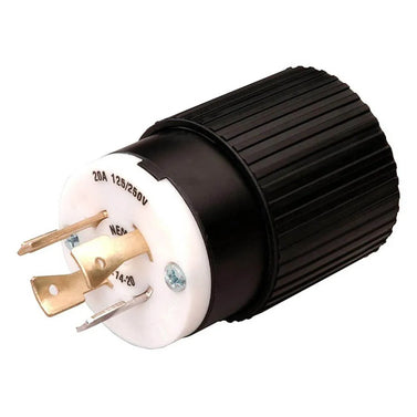 Reliance L1420P 20-Amp Generator Power Cord Plug For Up To 5000 Watt Generators