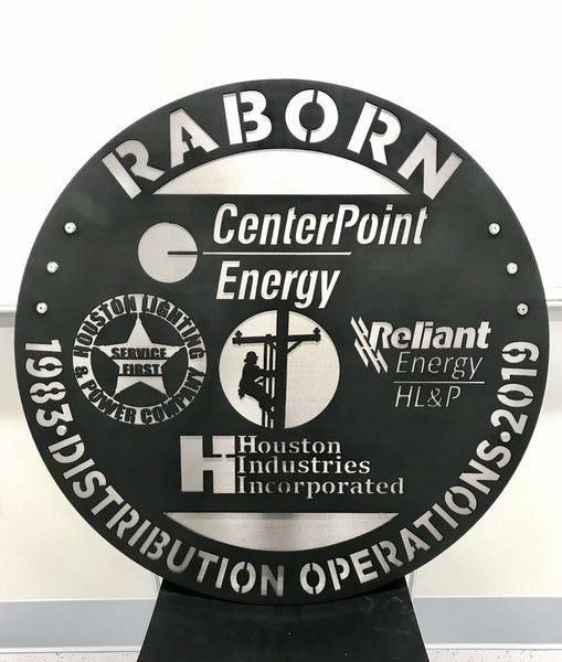 8 Die-Cut Metal Sign, Frisco by Microscale Industries Metal Signs: Laser Cut | Signarama Frisco, TX