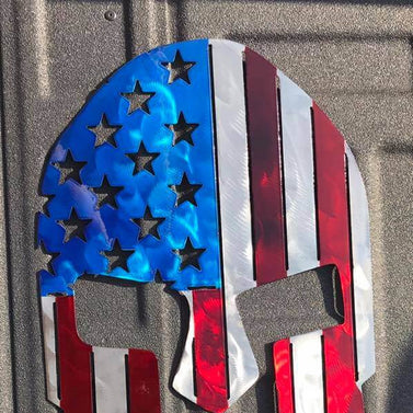 American Flag Spartan Helmet | Merica Metal Worx