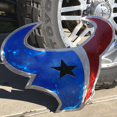 Houston Texans Custom Sign | Merica Metal Worx
