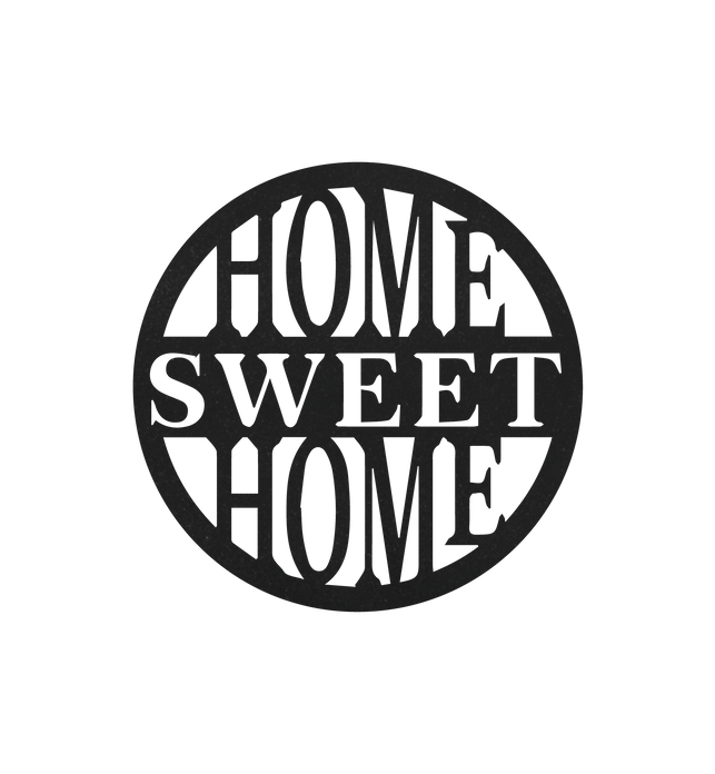Home Sweet Home Metal Sign