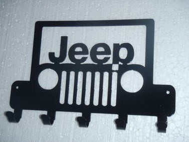Jeep Logo Key Rack | Merica Metal Worx