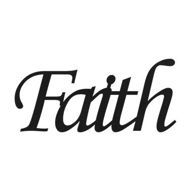Faith Home Decor Metal Sign
