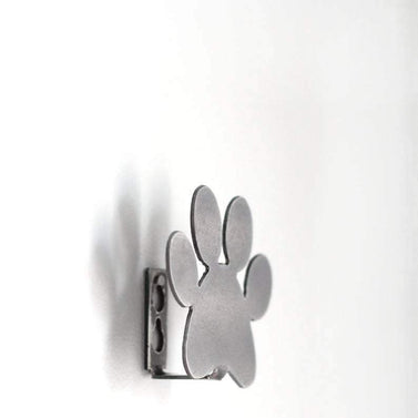 Paw Print Dog Leash Holder | Merica Metal Worx