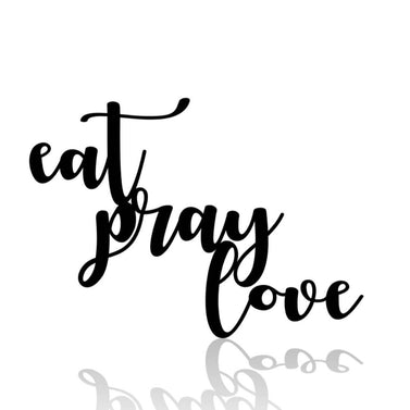 EAT PRAY LOVE DINNING ROOM DECOR