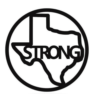Texas Strong Metal Sign | Merica Metal Worx