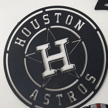 Houston Astros Custom CNC Plasma Sign | Merica Metal Worx